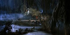 Star Wars Hasbro Kenner 3.75" POTF Vintage Action Figure Diorama Backdrop 16