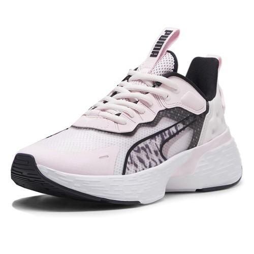 Puma Softride Sway Feline Fine Running Damen Pink, Weiß Sneaker Sportschuh - Bild 2 von 6