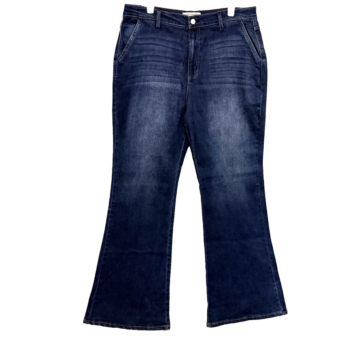 Scotch & Soda Dames Seasonal Essentials High Five Slim Fit Jeans, Backyard Blue 5243, 31W / 34L Scotch & Soda Dames Seasonal Essentials High Five Slim Fit Jeans, Backyard Blue 5243, 31W / 34L