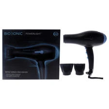 Bio Ionic Power Light Hair Dryer 1875W for Styling & Blowout. Speed Dryer. Black