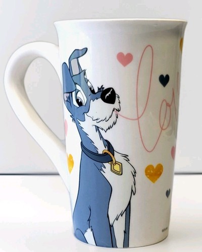 Disney Raro Dama y El Vagabundo Amor 3D Alto Taza de Café Mango Walgreen's - Imagen 6 de 13