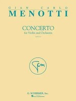 Concerto | Full Score | Gian-Carlo Menotti | Englisch | Taschenbuch | Partitur
