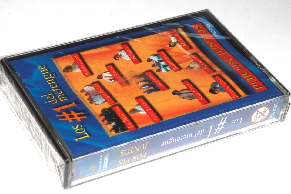 Los #1 Del Merengue Por Fin Juntos (Cassette Tape 2000) NUEVO NEW SEALED - Image 3 of 4