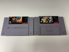 Desert Strike: Return to the Gulf & Urban Strike SNES Authentic Tested Working!
