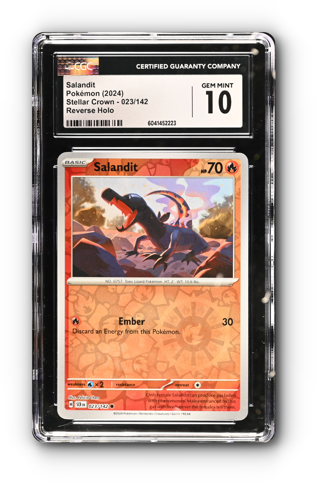 Salandit 023/142 Sv07: Stellar Crown Reverse Holo
