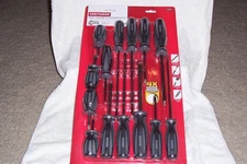 CRAFTSMAN 14 Pc. Diamond Tip Stubby/Long Extreme Grip Screwdriver Set 50844 NEW