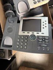 Lot of 5 Cisco CP-7965G IP Phone 7965 Color Display VoIP Business Phones