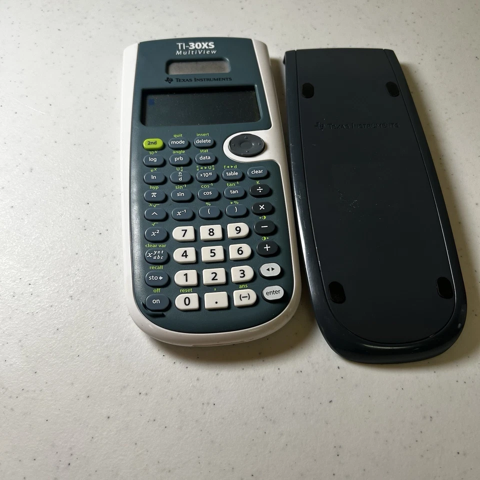 Texas Instruments TI-30XS MultiView Scientific Calculator WORKS - Image 2 of 3