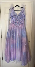 Wicked: For Good Glinda Purple Dress Costume – Adult Women’s Medium 