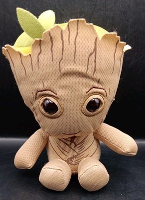 Ty Marvel Groot Plush Beanie Baby Guardians Soft Stuffed Toy No Tag Cute 7 