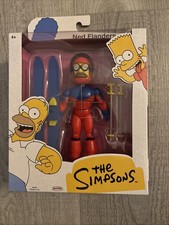 THE SIMPSONS STUPID SEXY NED FLANDERS 5&rdquo; JAKKS PACIFIC WAVE 6 In Hand!!