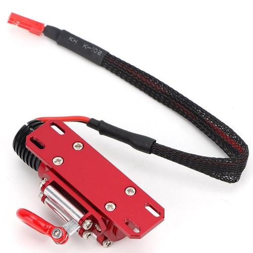 Electric Alloy Winch Fit For D90 SCX10 1:10 Simulation RC Car Accessory WT - Picture 2 of 10