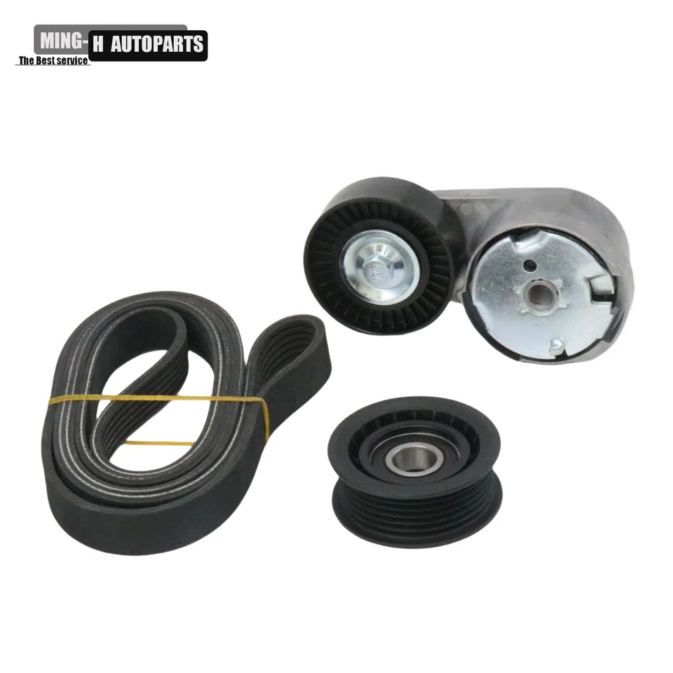 Kit de componentes de transmisión por correa Serpentine para Dodge Challenger Chrysler 300 2012-2015 Foto 4 de 4