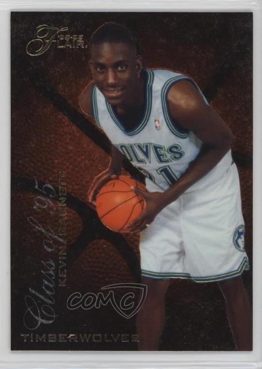 1995-96 Flair Class of '95 Kevin Garnett #R-2 Rookie RC HOF