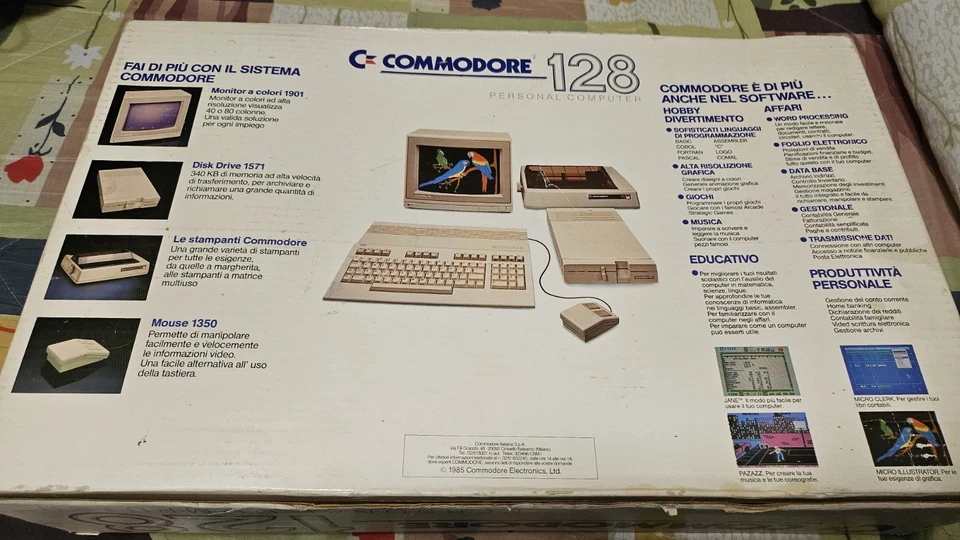Commodore 128 Completo E Testato! - Immagine 2 di 4