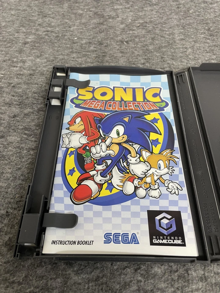 Sonic Mega Collection Nintendo GameCube Complete CIB Player's Choice with Manual - Image 3 of 4