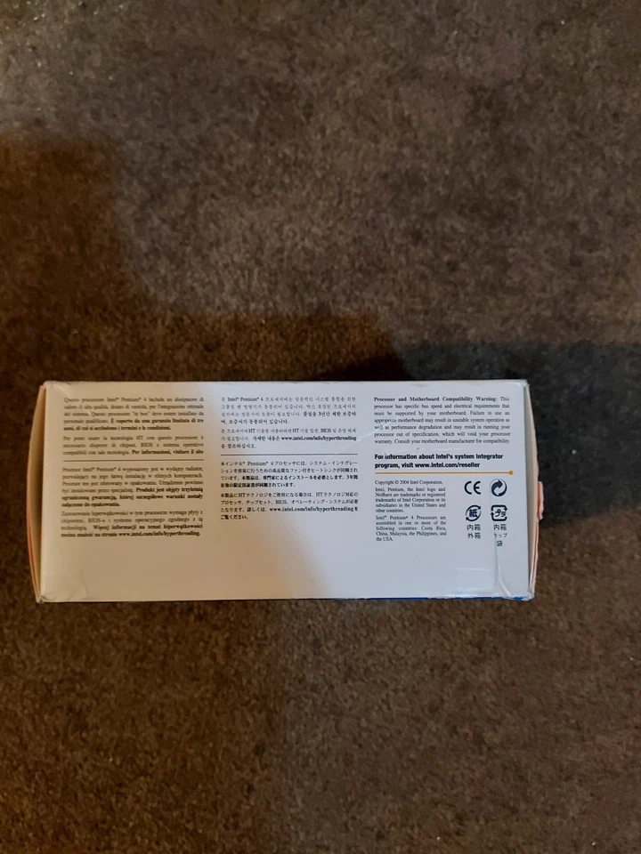 Intel Pentium 4 Processor 3E GHz 800MHz FSB 1MB Sealed - Image 4 of 4