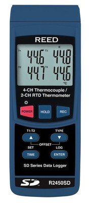 REED Instruments R2450SD Data Logging Thermometer
