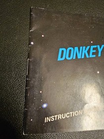 Donkey Kong 3 NES Instruction Booklet Manual Only.