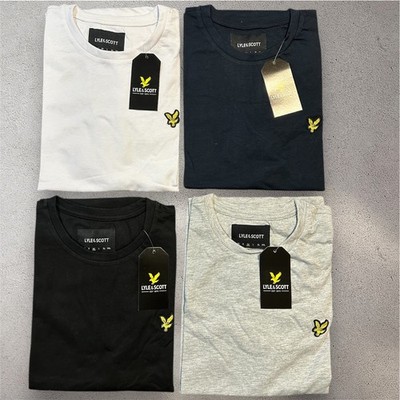 LYLE AND SCOTT SHORT SLEEVE CREW NECK BRAND NEW PREMIUM SOFT COTTON T-SHIRT