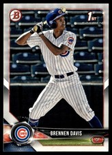 2018 Bowman Draft Brennen Davis Chicago Cubs #BD-47
