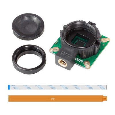 Arducam for Raspberry Pi HQ Camera Module,12.3MP camera+No lens, Black 