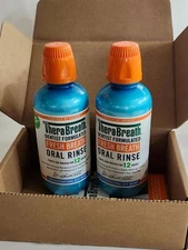 2 TheraBreath Fresh Breath Oral Rinse Icy Mint Flavor 16 oz. Each Exp. 11/27