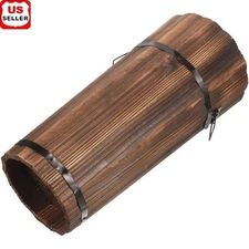 Wooden Umbrella Stand Holder Indoor Cane Fan Organizer Stylish Home Storage New