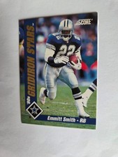 🏈1992 Emmitt Smith Score Gridiron Stars #7 HOF Super Bowl MVP 👀