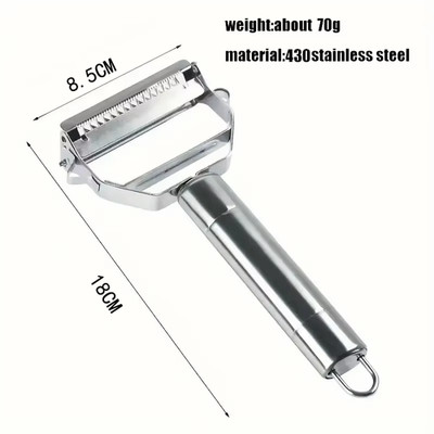 4In1 High Quality Stainless Steel Potato Cucumber Carrot Grater Multifunctional 