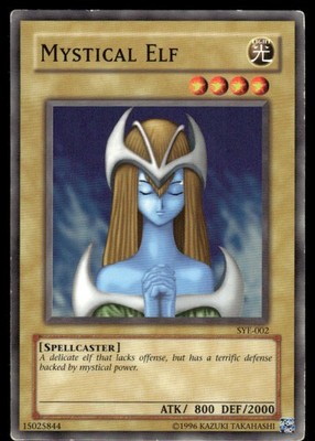 Mystical Elf SYE-002 Starter Deck: Yugi Evolution Unlimited DMG