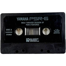 YAMAHA PSR-6 Walk Through Session Cassette Tape Hal Leonard Publishing 1988