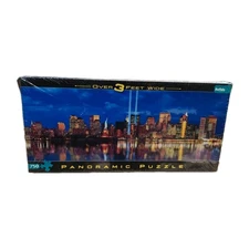 New York, New York Panoramic Puzzle 3ft Wide 750 Pieces Sealed Box Buffalo Games