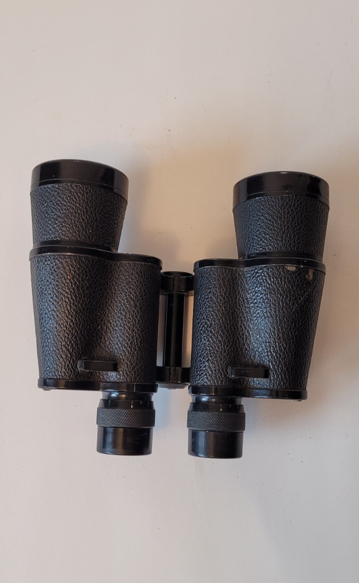 Vintage Comet OPT 7x50 Binoculars with Original Leather Case