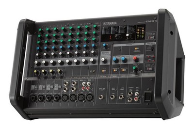 YAMAHA EMX5 Powered Mixer 12-Channel PA System 630W Digital Effects Lightweight
