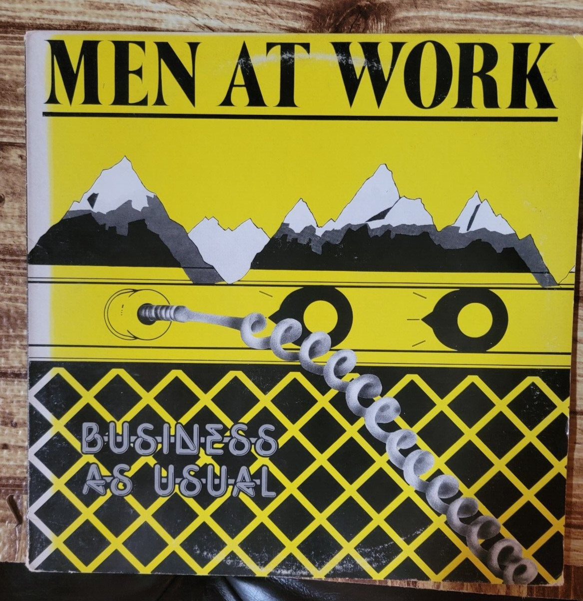 Men at Work: Business as Usual (CBS Records, 1981, LP Vinyl) AL-37978