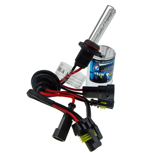 9005 HB3 12000K (Purple) 35W DC HID Xenon Bulbs High Beam Headlight 1 Pair - Picture 2 of 5