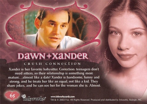 2003 INKWORKS BUFFY THE VAMPIRE SLAYER CONNECTIONS PICK-A-CARD 1-72 OR WRAPPER - Picture 120 of 134