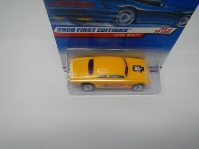 Hot Wheels 2000 First Editions Shoe Box Yellow | eBay