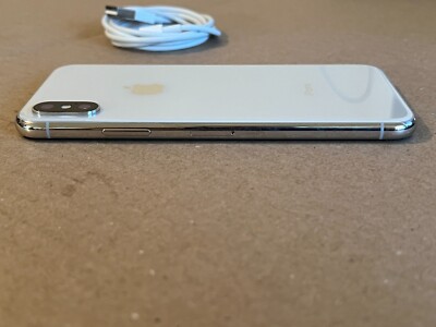 Apple iPhone X - 64GB - Silver (Unlocked) A1865 (CDMA + GSM) | eBay