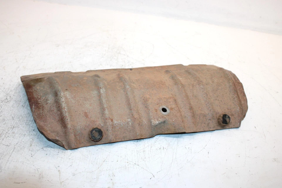 2004 Honda Fourtrax Rincon Oem Lower Muffler Cover 81325-HN8-000 AH2 - Image 4 of 4