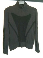 YUKA Women`s Pullover High Neck SizeT3 Brown