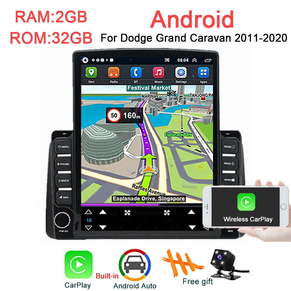 For Dodge Grand Caravan 20112020 Buildin Carplay 9.7 " Car Radio