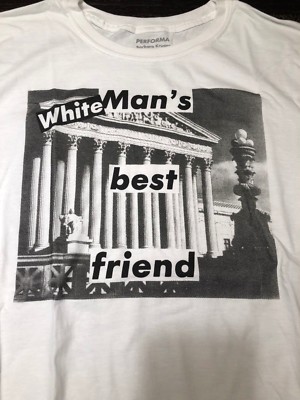 Barbara Kruger Performa Hombre Blanco 