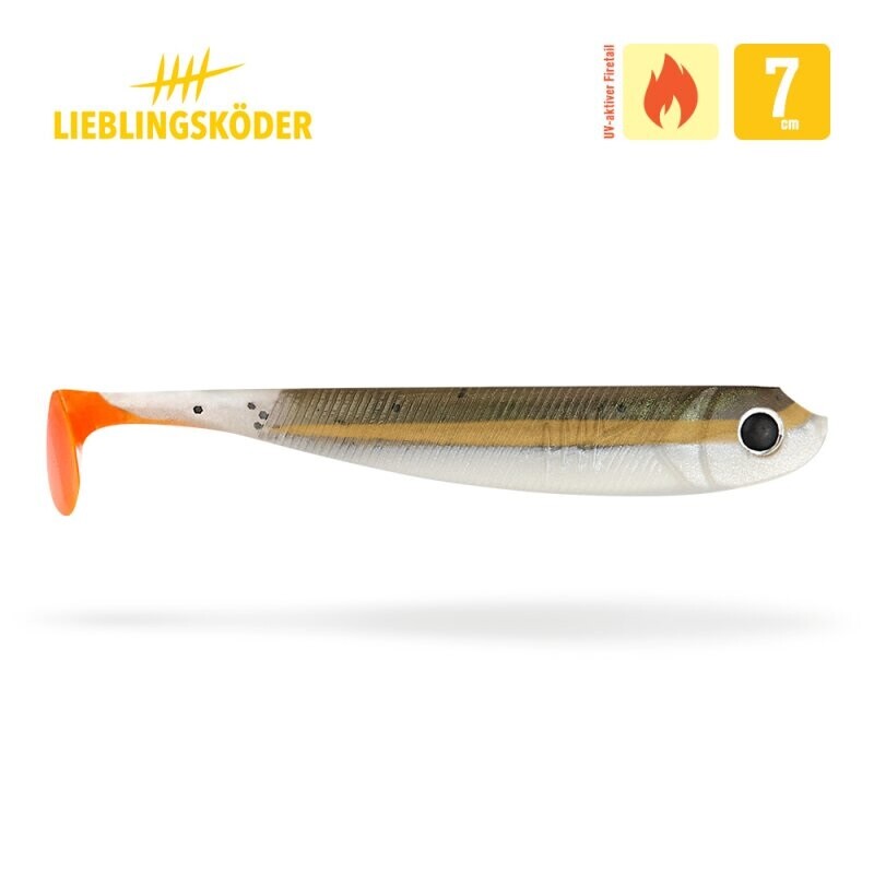 Жевательная резинка Lieblingsköder Bandit 7 см / 3 г / 5 штук