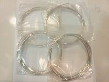 14 Gauge - Half Round, Dead Soft - .925 Sterling Silver Wire - 5FT
