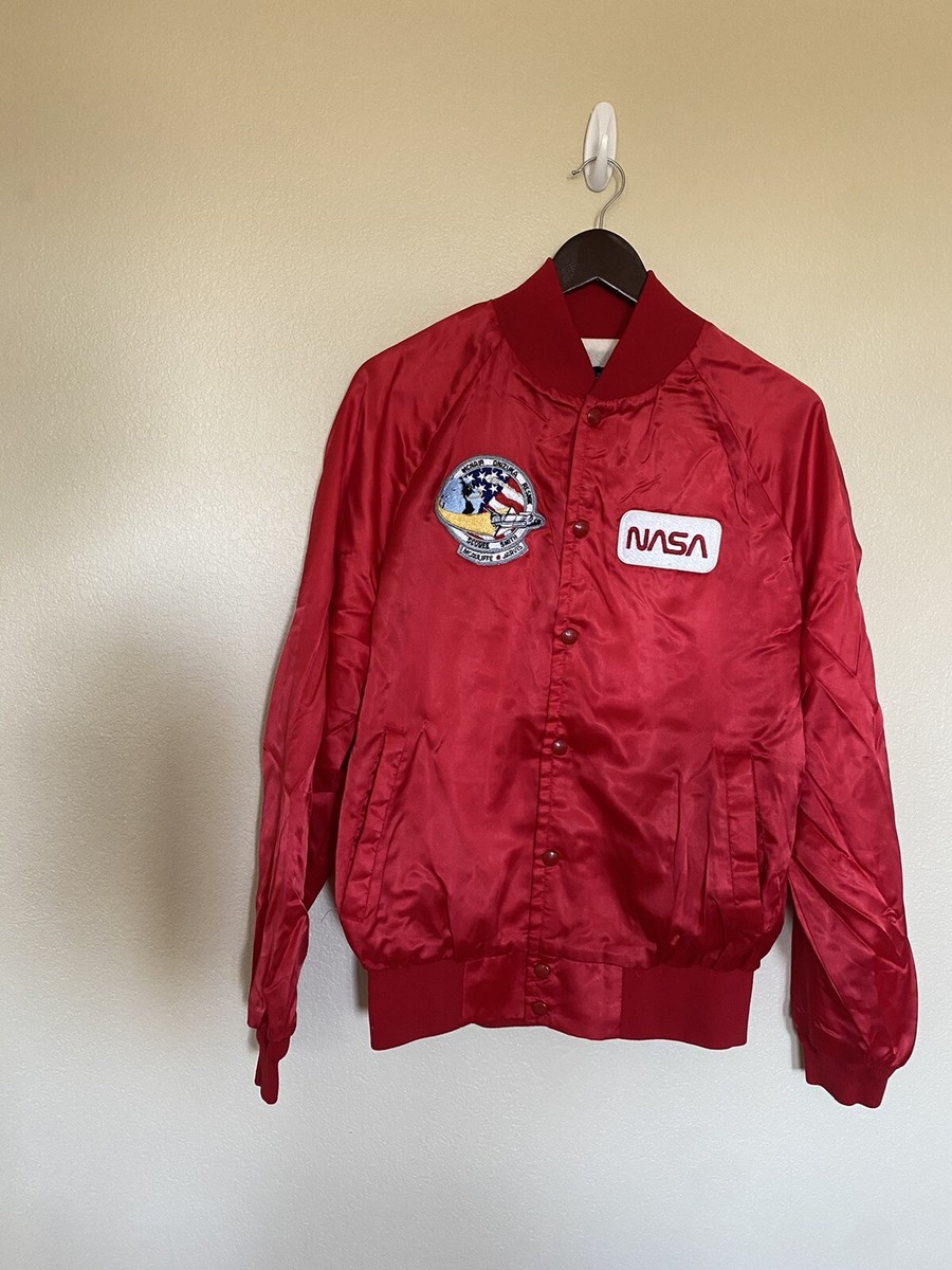 Vintage 80s nasa bomber jacket | eBay