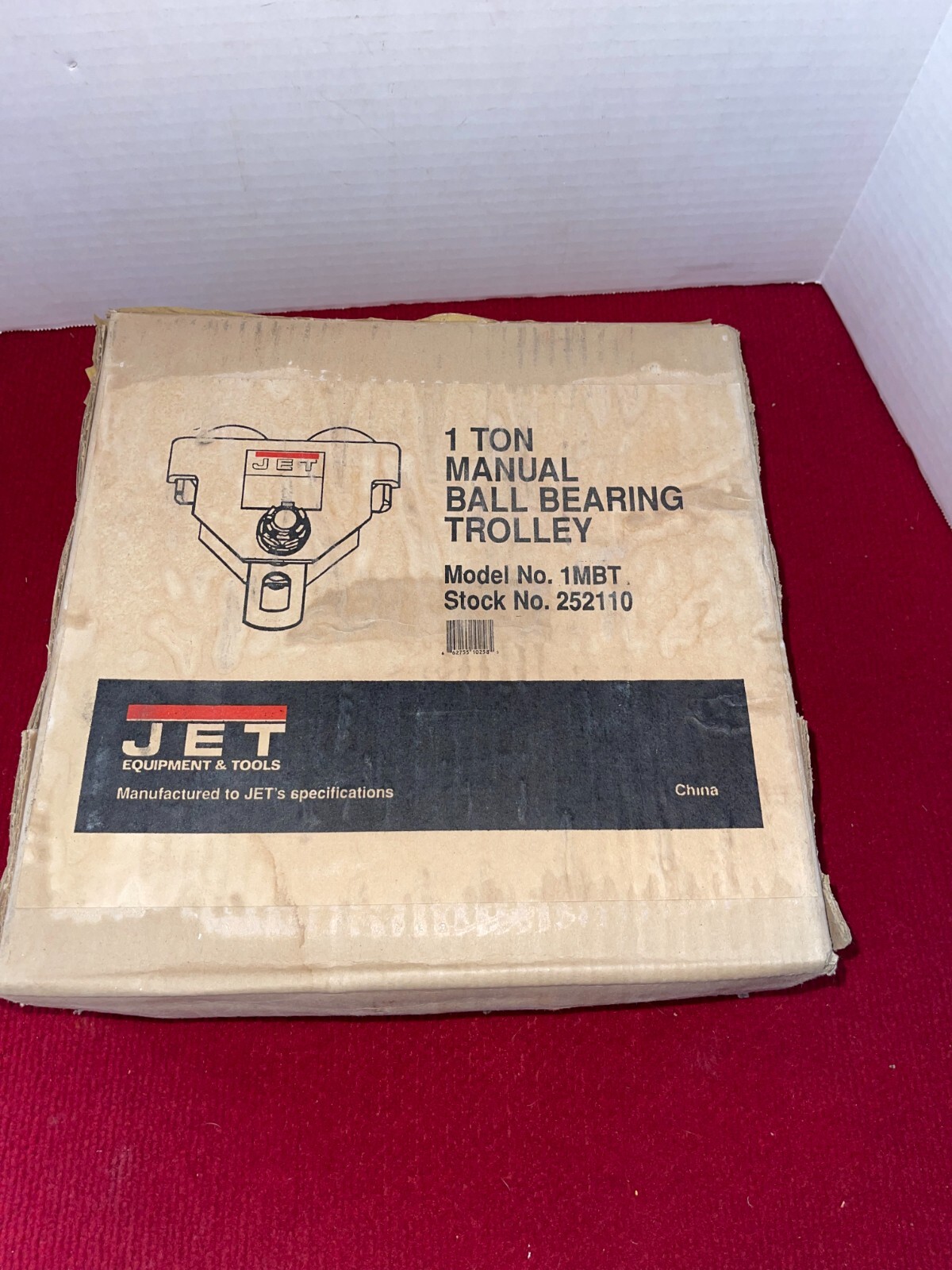 Jet. 1 Ton Plain Trolley 252110 1MBT