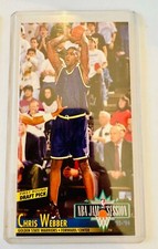 Chris Webber 1993-94 Fleer Jam Session Rookie Card