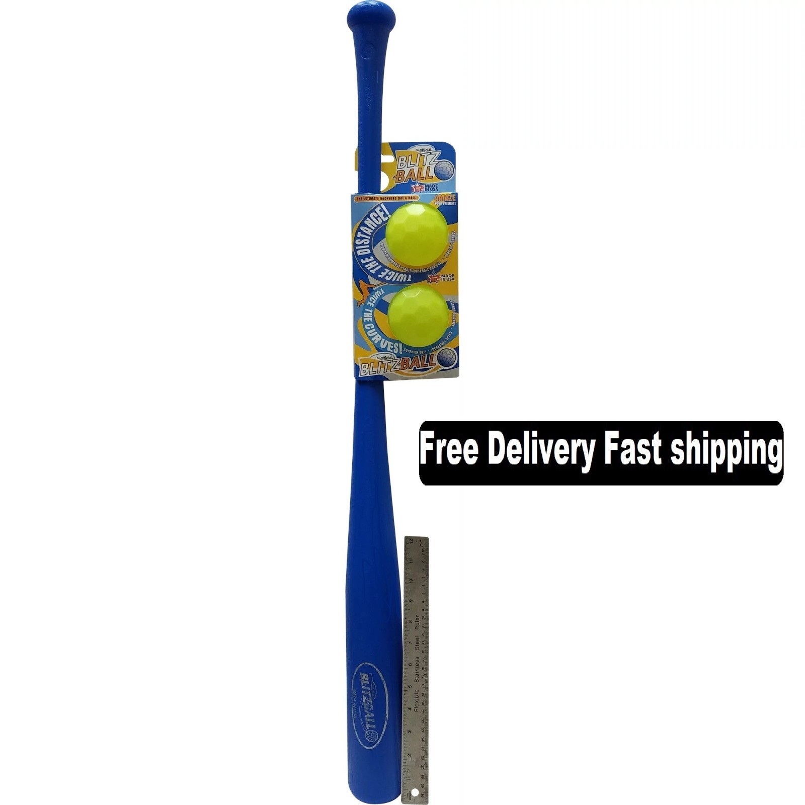 Blitzball Plastic Bat And Ball Combo Set (2 Balls) eBay